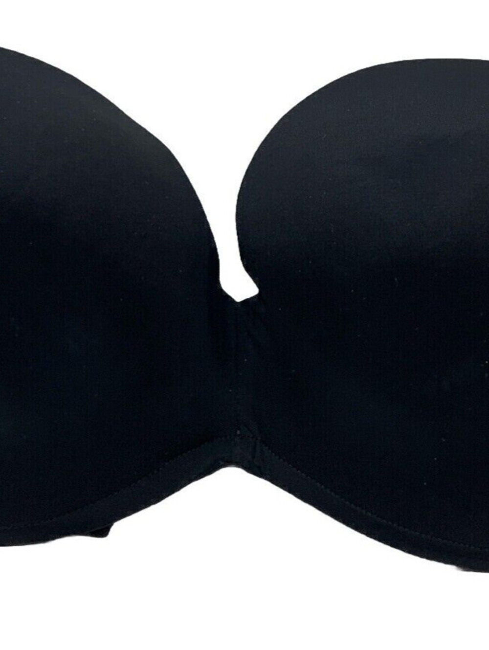 Wonderbra Womens Ultimate Strapless Underwire Bra WB032D Lightly lined 38E Black
